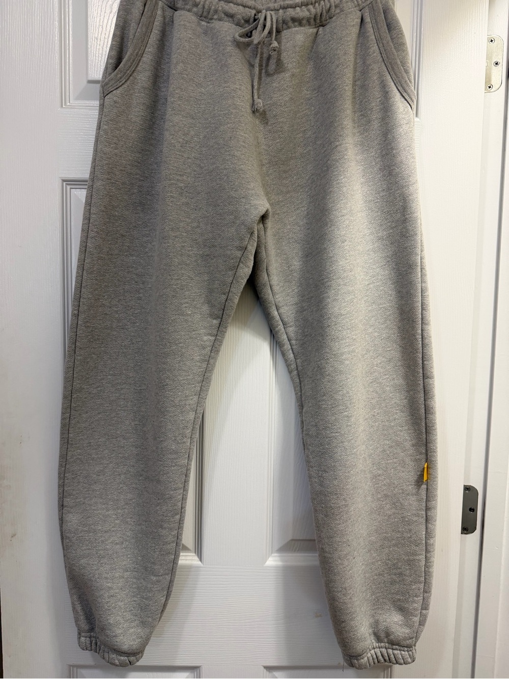 Men's Gray Fleece Jogger Sweatpants